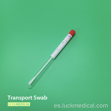 Muestreo El transporte de transporte SwaBs Flock punta de garganta Use FDA